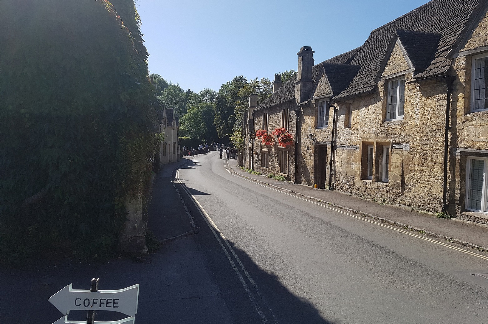 Castle Combe, kawiarnia